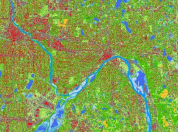 A sample of land cover data from the Twin Cities metro